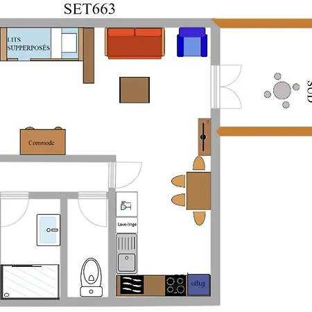 Apartment Renove 4 Pers Avec Terrasse Et Vue A - Fr-1-508b-29 Aussois